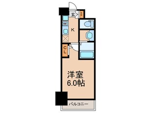 アドバンス大阪フルーヴ（1103）の物件間取画像